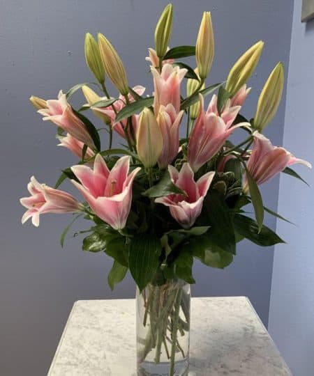 eautiful hand selected fresh cut enchantment lilies, are so simple, yet so elegant 